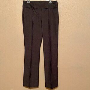 CHADWICKS Dark Grey Pants Wide Waist 3 hook closure Women's Size (8) Vintage